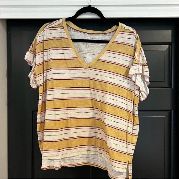 Anthropologie striped T shirt- pilcro - Picture 1 of 3